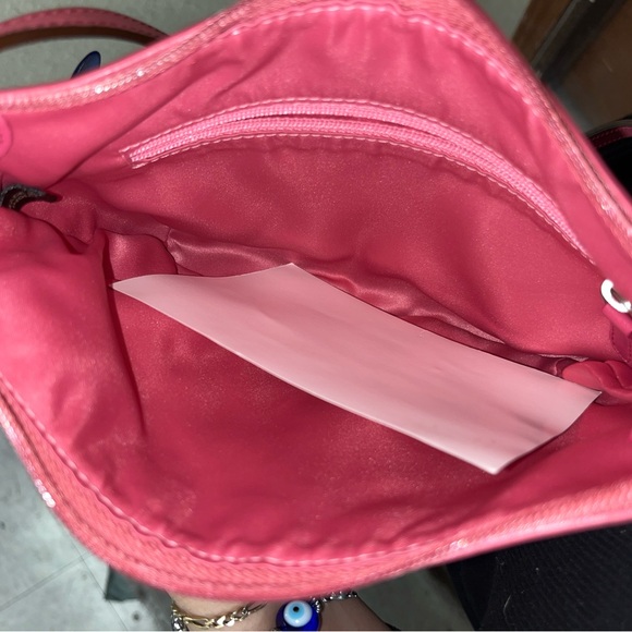 Coach Pink Leather Crossbody / Shoulder Bag - Picture 6 of 9